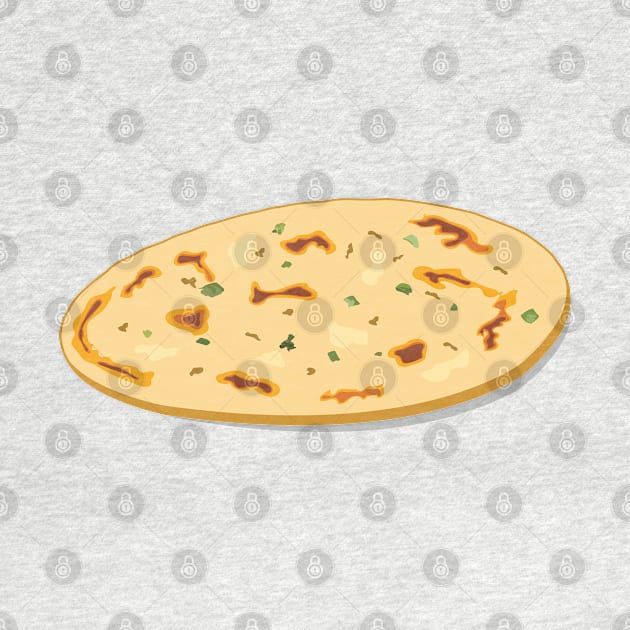 Naan Bread Garlic Naan India Pakistan Food Lover Masala Curry by alltheprints